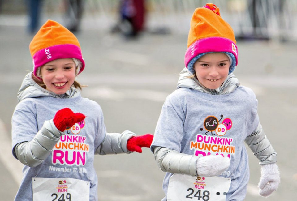 Dunkin' Munchkin Kids Fun Run. Photo courtesy of City of Philadelphia Parks and Recreation