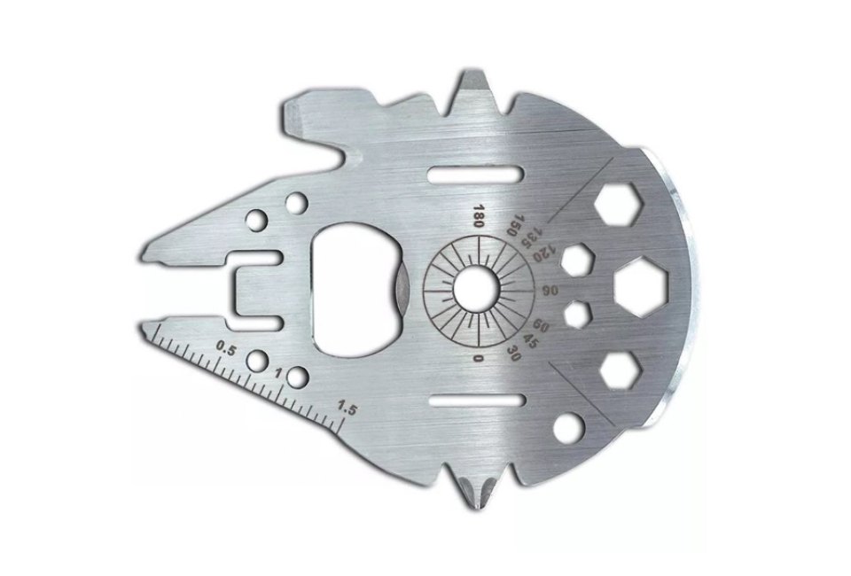 This multi-tasker won't take up too much space. Ukonic Star Wars Multi Tool photo courtesy of Target