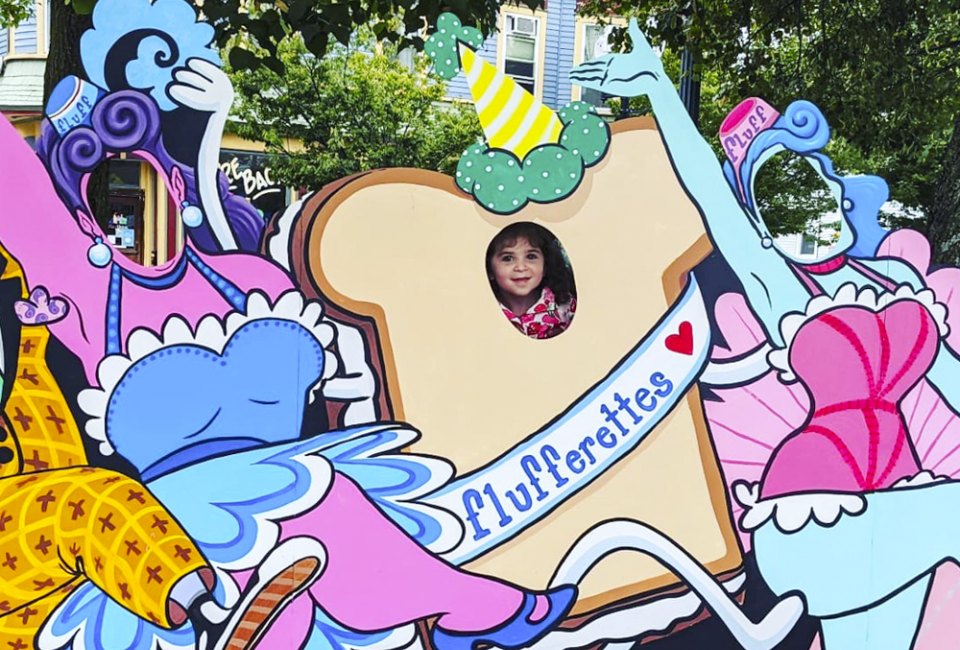 Grab a big slice of fun in Boston for September 2024. Photo courtesy of the What the Fluff? Festival