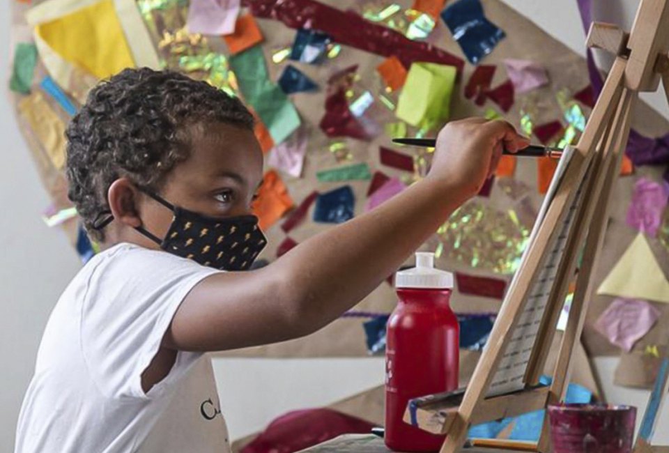 Great Art Summer Camps Near Washington, DC for Creative Kids Painting, drawing, and other types of 2D and 3D media are all part of the summer camps at Arlington Arts Center. Photo courtesy of the center