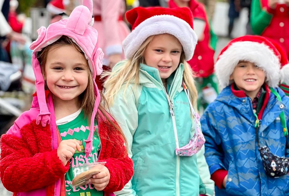 New England kids have so much to smile about, with a season full of holiday activities and Christmas events! Photo courtesy of the I Love Wickford Village Facebook page