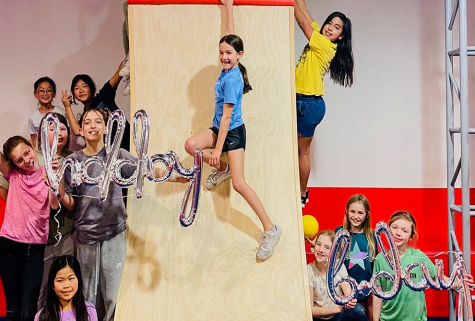 Ninja Republic in San Mateo features warrior-style obstacle courses that will delight teens. Photo courtesy of the venue