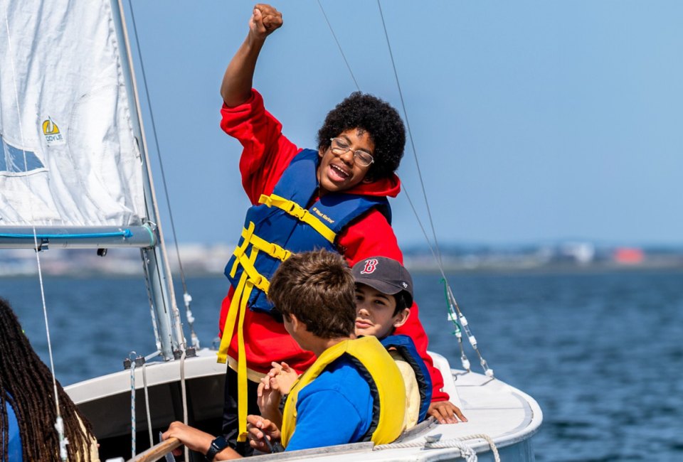 Get kids out exploring their world with the best free and affordable summer camps in Boston. Photo courtesy of Camp Harbor View