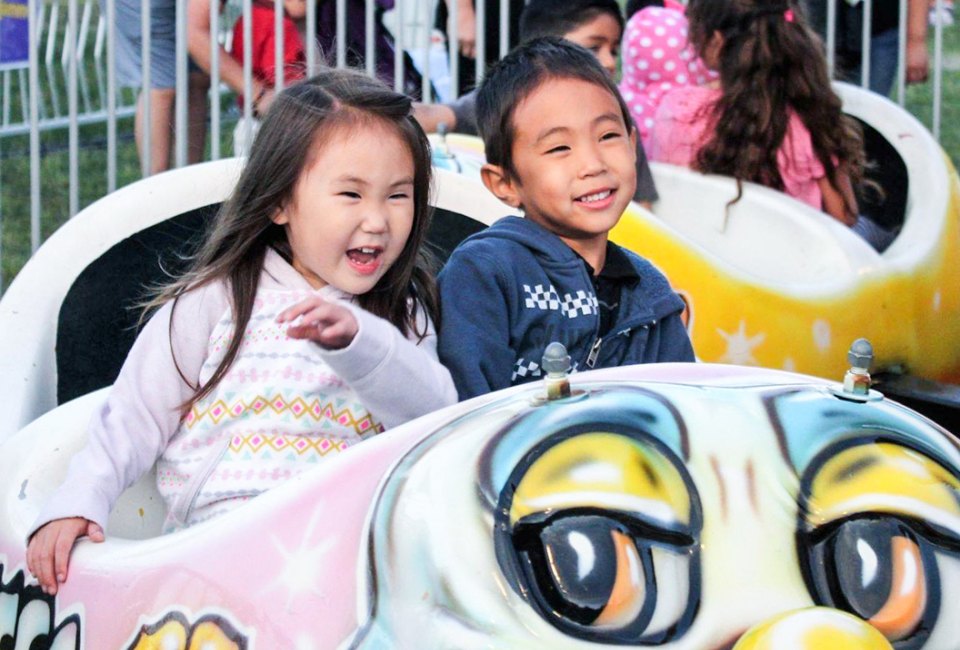 Kick off summer fun with carnival rides. Photo courtesy of the Fountain Valley Summerfest