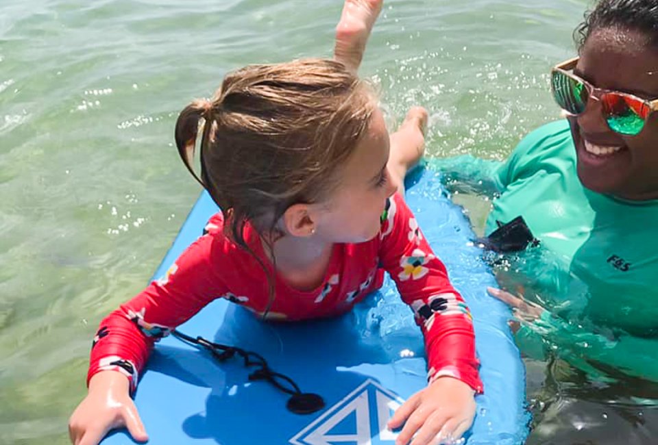 Preschool camps near Miami allow young kids to explore the exciting world around them. Photo courtesy of Funky Fish Ocean Camp