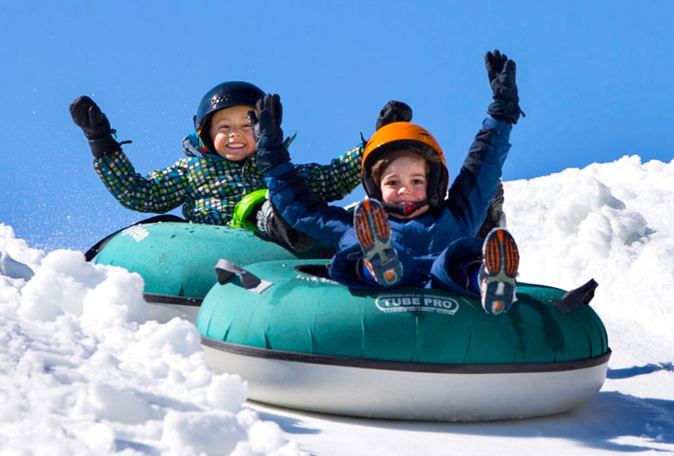 Wintergreen Resort is home to the largest snow-tubing park in Virginia.