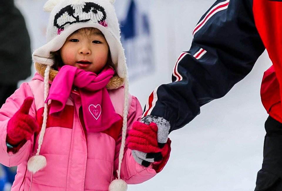 Photo of child skating - Holiday Break in Connecticut