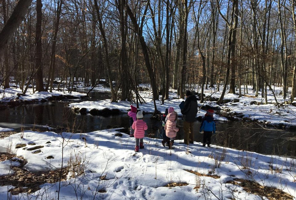 14 Winter Day Trips to Take in Connecticut with Kids Bundle up and head to this 62-acre sanctuary in Westport for an adventure. Photo courtesy of Earthplace