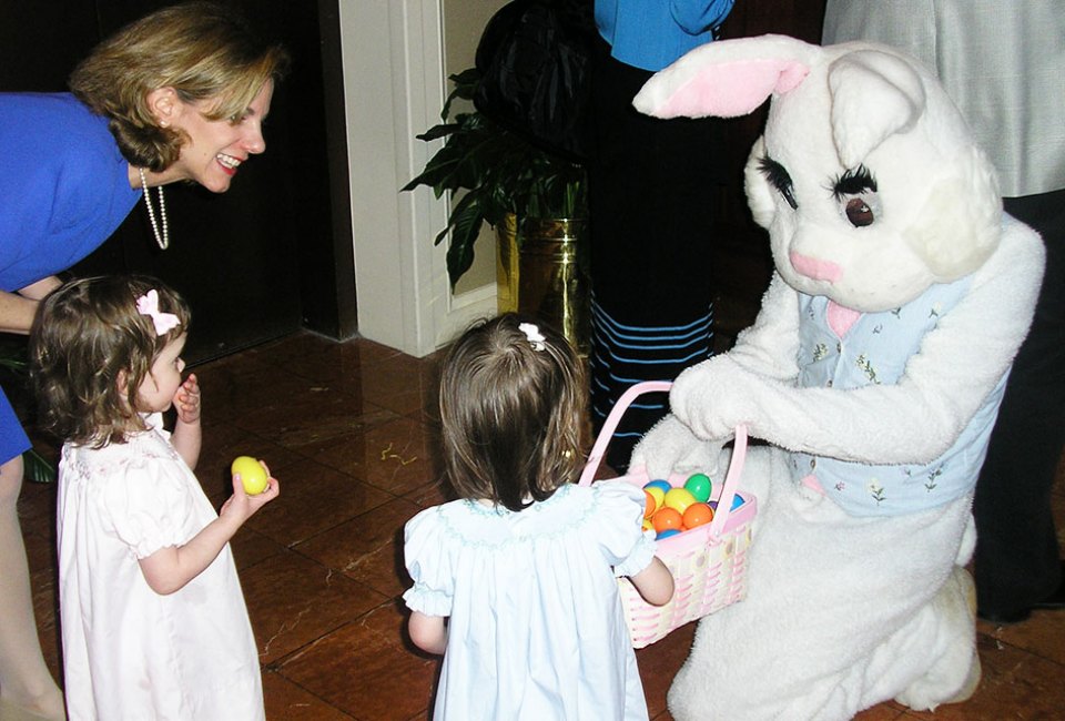 Take memorable Easter Bunny pictures to remember forever. Photo by Bill Leffler