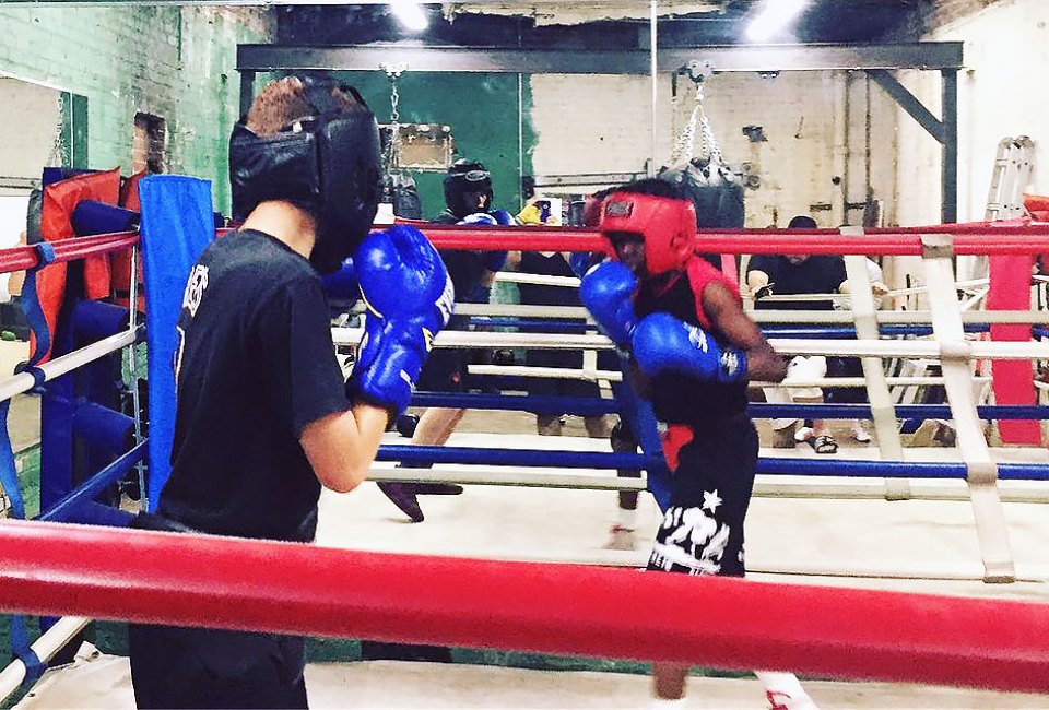 You're never too young to learn to box at Eastern Queens Boxing Club. Photo courtesy of the club