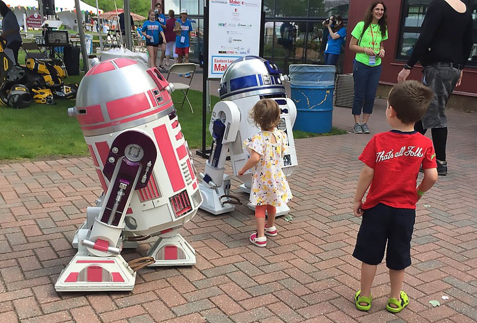 The Eastern Long Island Mini Maker Faire is a celebration of invention, innovation, and technology. Photo courtesy of the faire