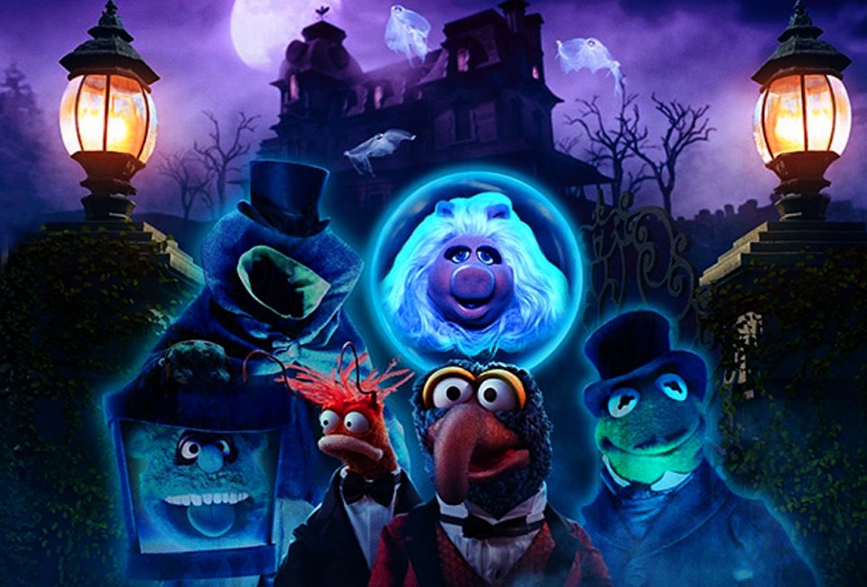 Watch Muppets Haunted Mansion with the kids; it premieres in October. Image courtesy of Disney