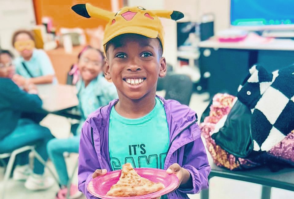 Boys & Girls Clubs of Greater Washington's after-school programs sometimes include snacks or a light meal. Photo courtesy of the organization