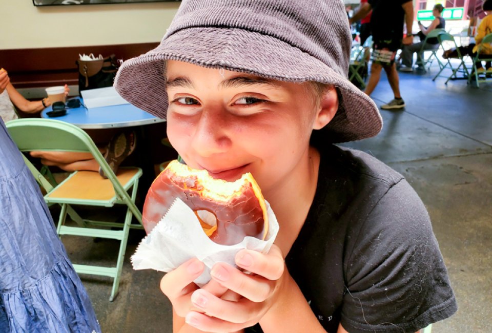 Bob's Donuts at the Original Farmers Market are an LA tradition.