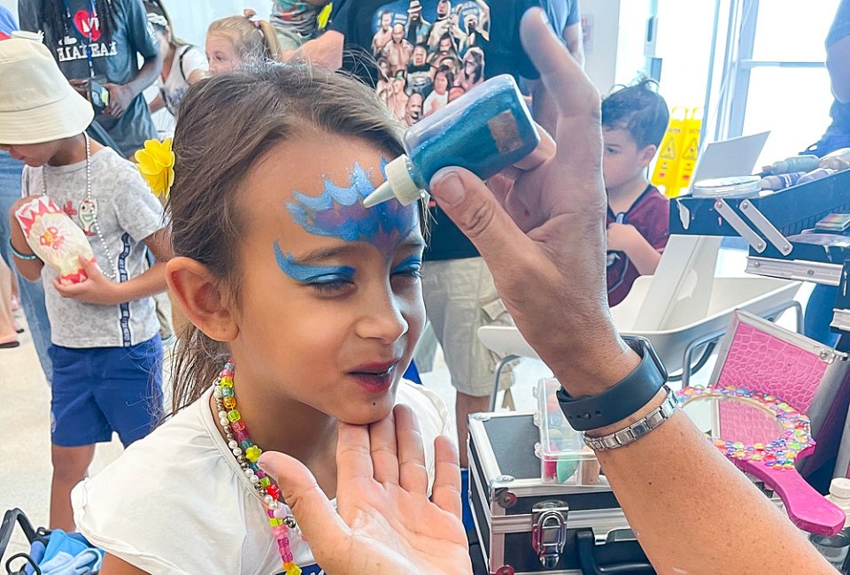 Treat little ones to a day of fun and glitter at the Kids & Family Festival, located on the Hialeah campus of Miami Dade College. Photo courtesy of the school