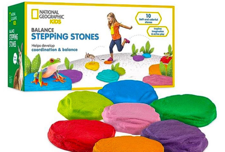 Stepping Stones photo courtesy of the National Geographic Store on Amazon