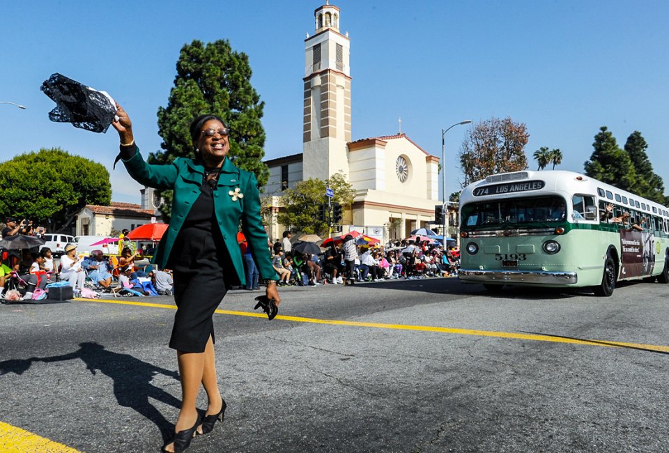Celebrate the life of MLK at the MLK Kingdom Parade. Photo courtesy of Metro Los Angeles via Flickr