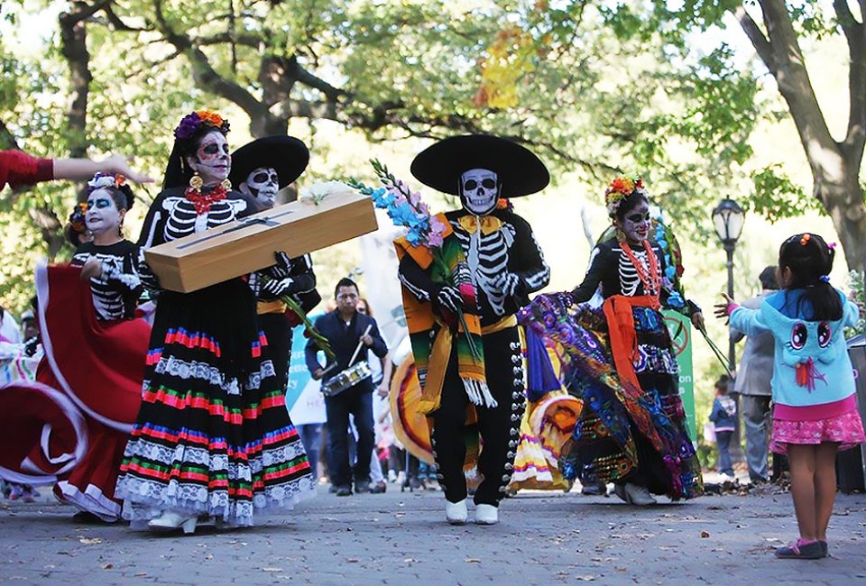 Join the Dia de los Muertos parade at El Museo del Barrio. Photo courtesy of the museum
