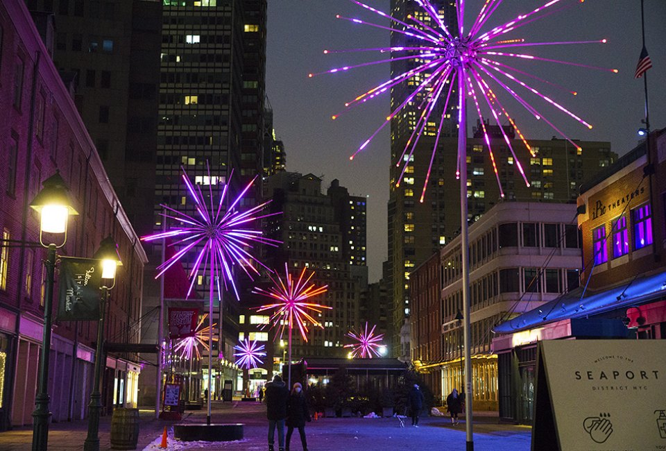 Public Art Electric Dandelions