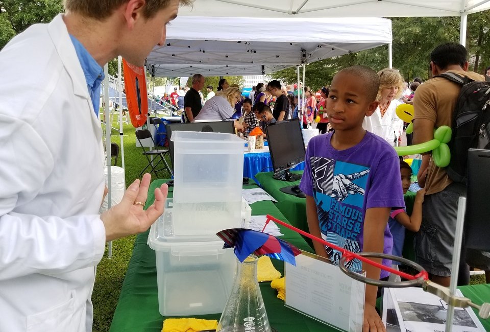 Learn all about STEM and the energy field at the annual Energy Day Festival. Photo courtesy of Bill Krampitz.