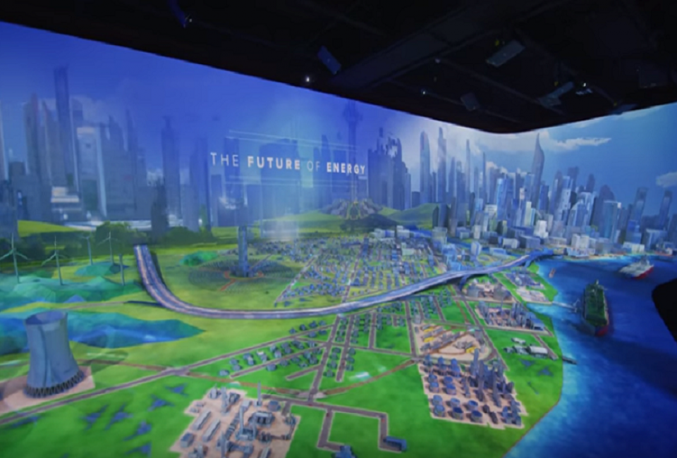 A 3-D look at Houston as Energy City/Photo courtesy of Houston Museum of Natural Science