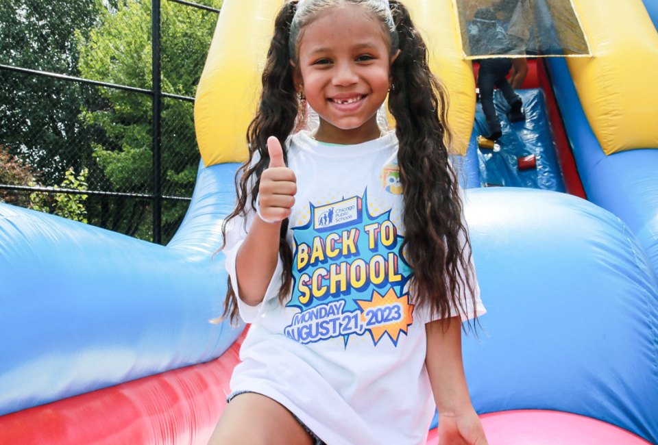 Eugene Field Elementary School celebrates  Back to School in 2023! Photo courtesy of the Chicago Public School System