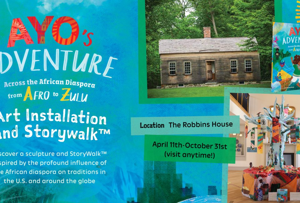 Ayo’s Adventure: Across the African Diaspora from Afro to Zulu Art Installation and StoryWalk™