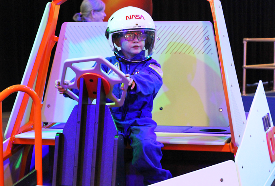 MLK Weekend 2025 on Long Island: Best Things To Do with Kids Explore the out-of-this-world possibilities of space travel at the Long Island Children's Museum's new exhibit. Photo courtesy LICM