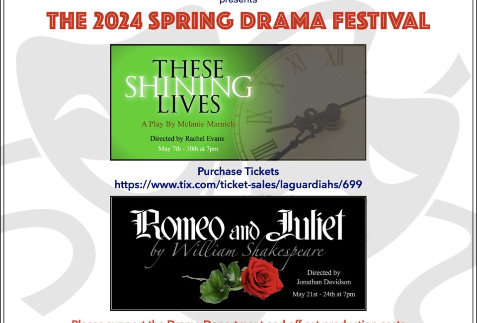 LaGuardia High School Spring Drama Festival These Shining Lives Mommy Poppins Things To Do