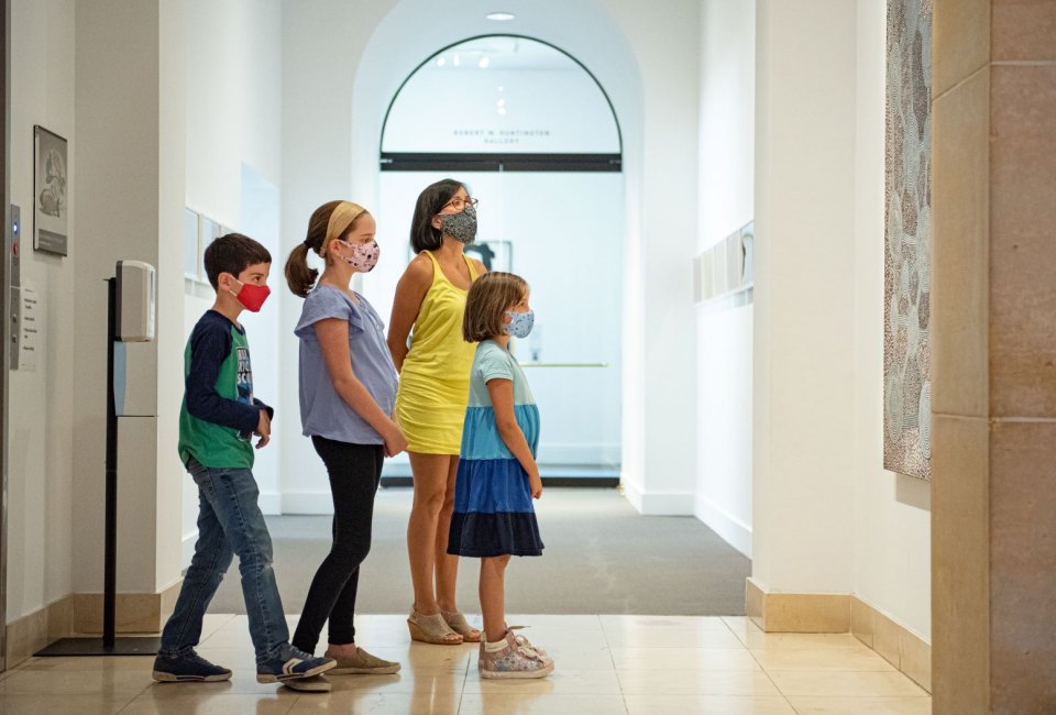 Enjoy a family tour at the Wadsworth Atheneum. Photo courtesy of the museum