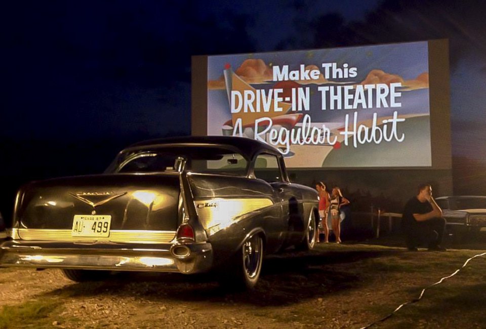 You'll love the retro feel of the Family Drive-in Theatre. Photo courtesy of the theatre on Facebook
