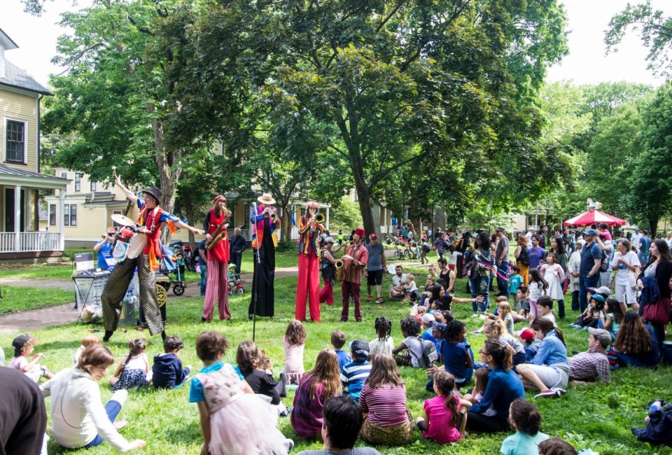 Head to beautiful Governors Island for Family Fun Day. Photo courtesy of Governors Island