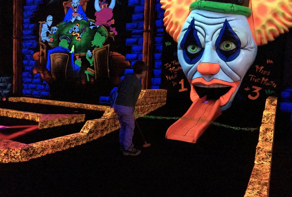 Have some spooky fun at Monster Mini Golf. Photo by Dore Duhaime