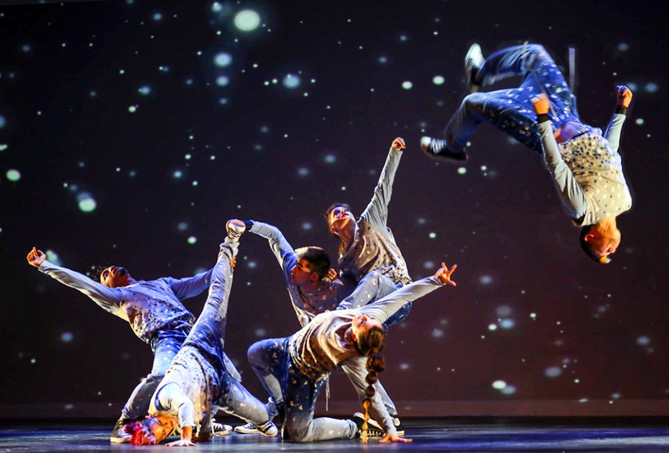 The Hip Hop Nutcracker is a high-energy, modern version of the ballet. Photo courtesy of Strathmore Arts