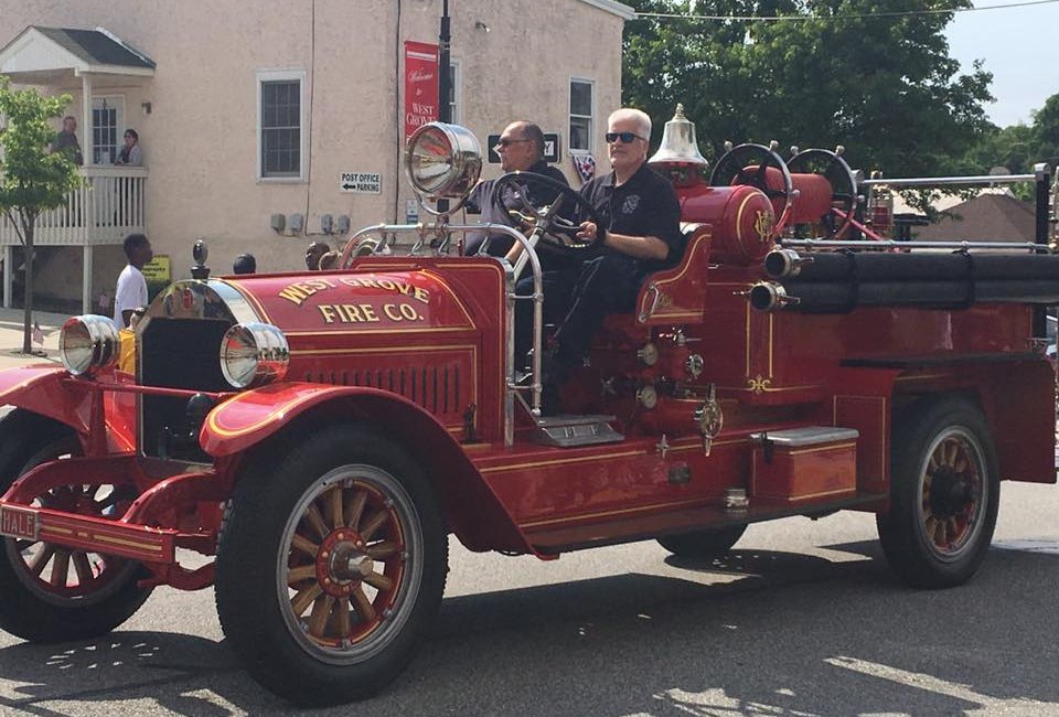 Photo of West Grove Memorial Day Parade courtesy of the author