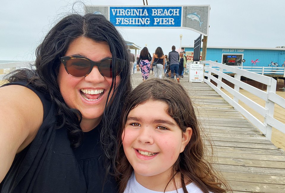 Go fishing at the the Virginia Beach Pier. 