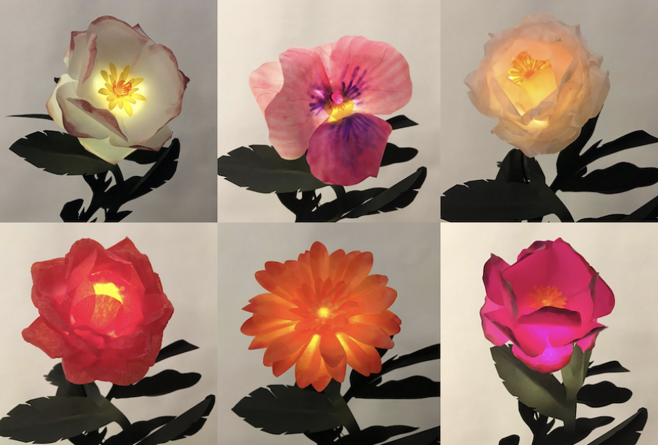 House of a Thousand Flowers: Paper Flower-Making Workshops on Governors Island
