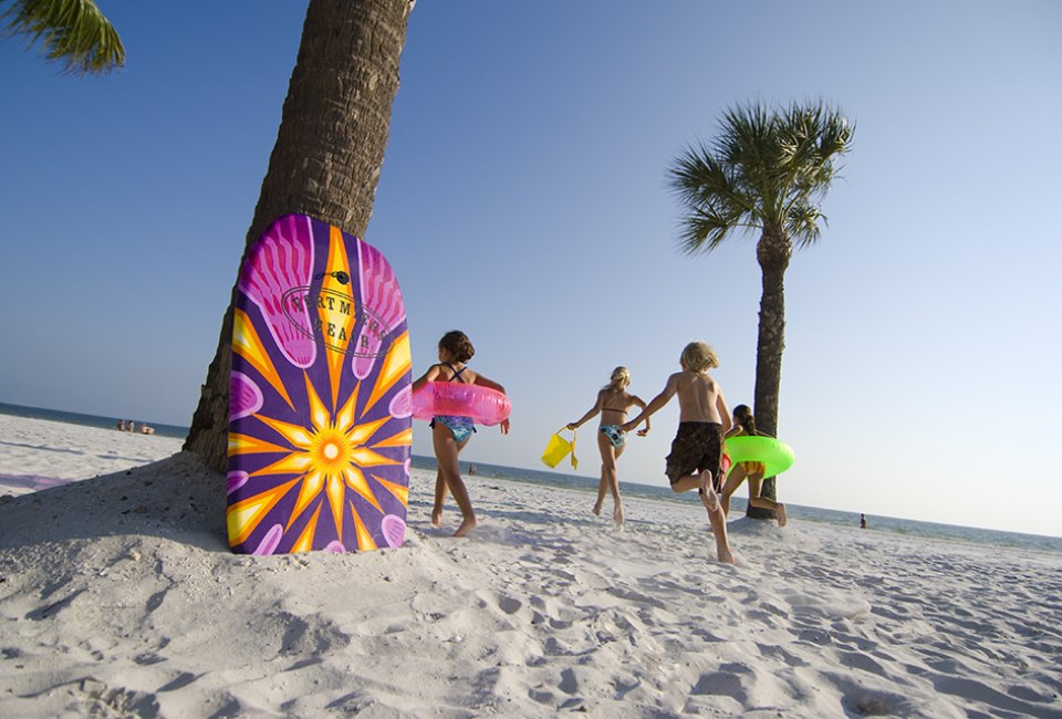 Fort Myers beaches are a favorite destination for locals, snowbirds and vacationers.  Photo courtesy of Visit Fort Myers