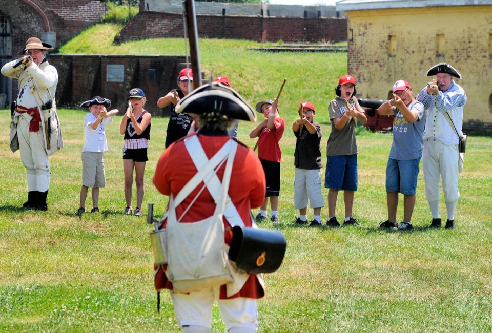 Fort Mifflin's Freedom Blast. Photo courtesy of Visit Philadelphia