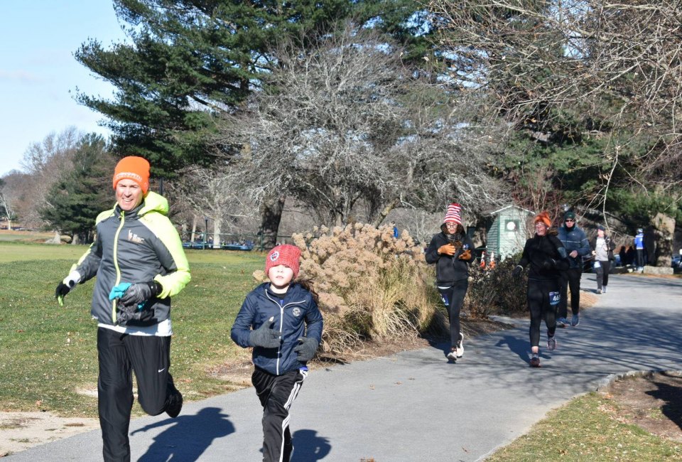 The Franklin Park Turkey Trot is family friendly. Photo courtesy of Franklin Park Coalition