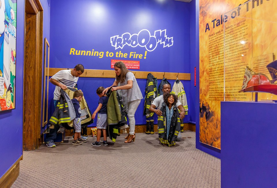 Fireman's Hall Museum Free Indoor Play Spaces for Philly Kids