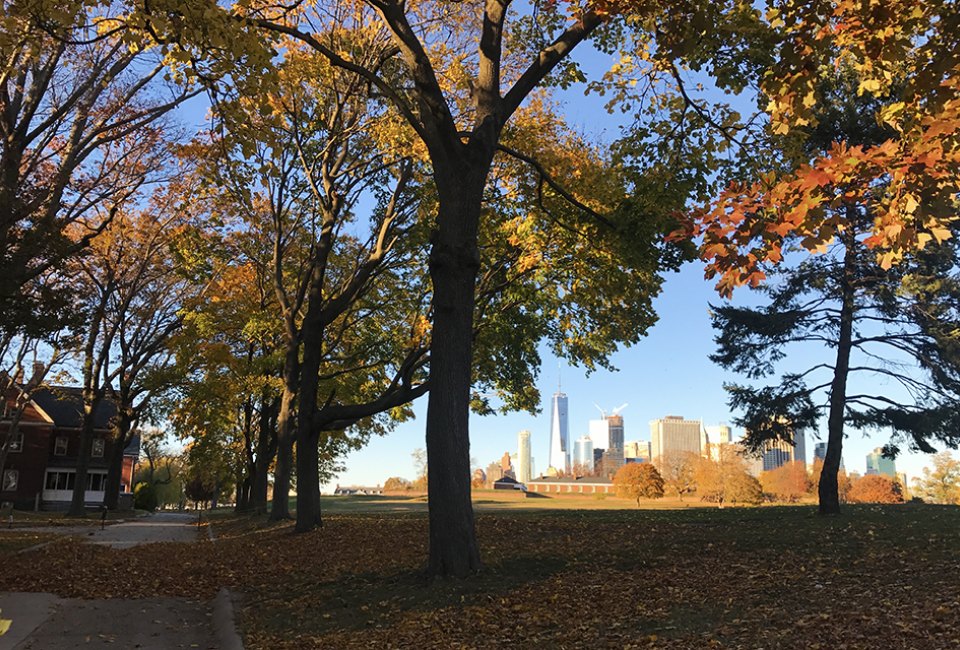 Visitors to Governors Island will now be able to explore fall, winter, and spring on the isle, too. Photo courtesy of the Friends of Governors Island