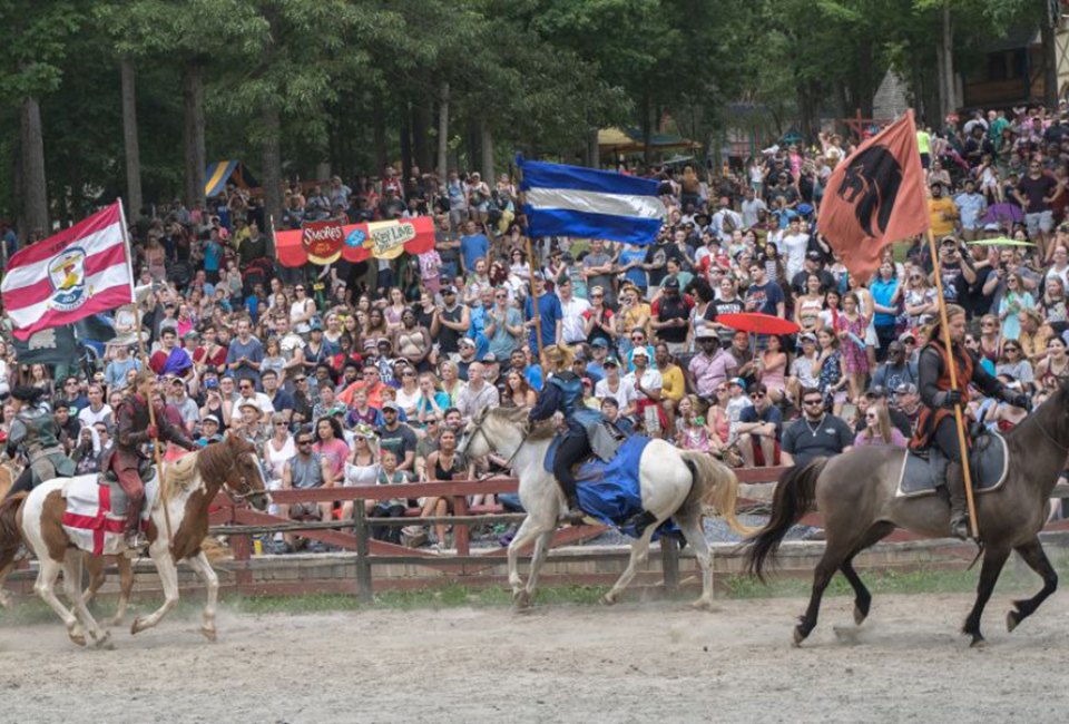 Every weekend in May features a blast from the past at the Georgia Renaissance Festival. Photo courtesy of the Festival
