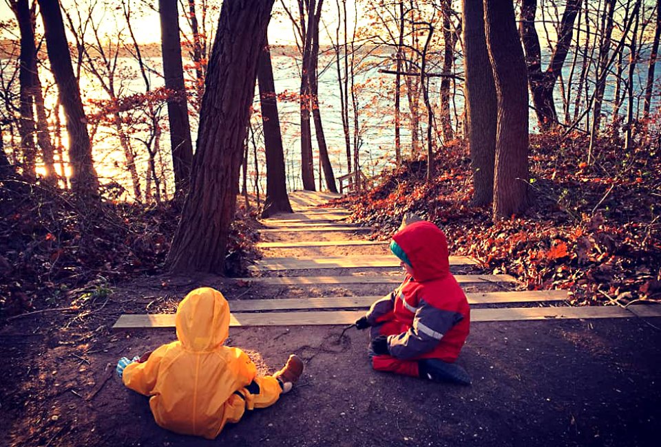 Garvies Point Preserve Winter Walks with Kids on Long Island