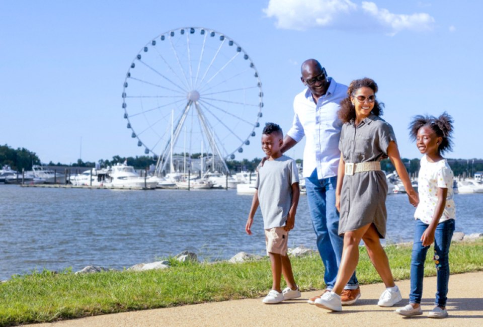 Enjoy family activities and a springtime light show at Gaylord National Resort Convention Center. Photo courtesy of the resort