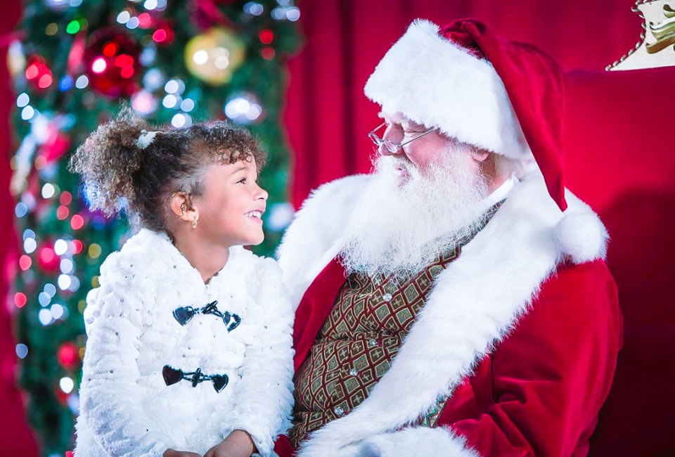 Take pictures with Santa and enjoy loads of other holiday activities at Gaylord National Resort. Photo courtesy of Gaylord National