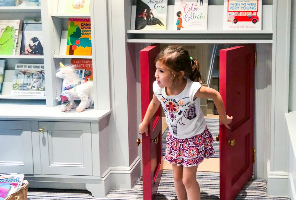 The Children's Room at Beacon Hill Books & Cafe gives kids a fun space to explore while finding a new favorite book!