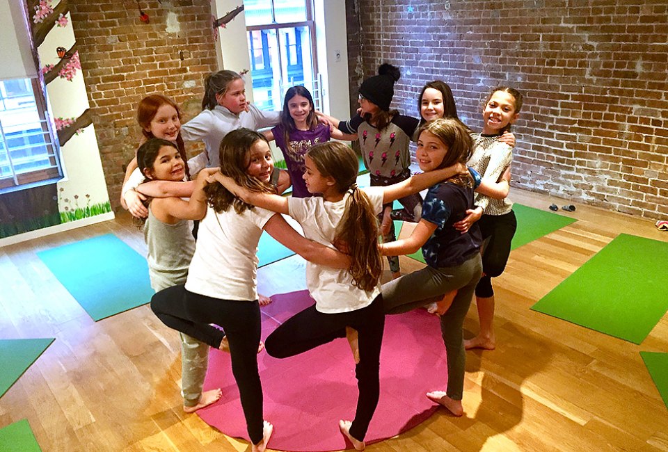 Karma Yoga teaches girls to tap into their strengths. Photo by Luke Volpe