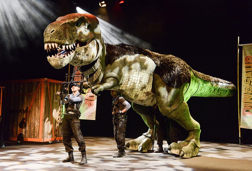 Dinosaur World Live roars into State Theatre New Jersey on Sunday. Photo courtesy of the State Theater of New Jersey 