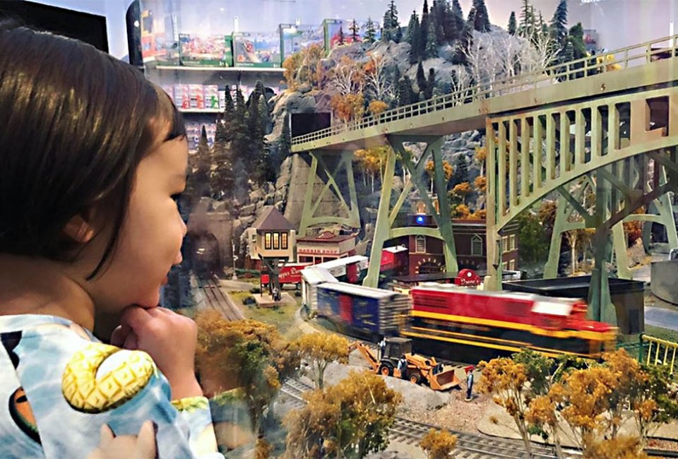Visit Grand Central Terminal for a special train show. Photo by Janet Bloom